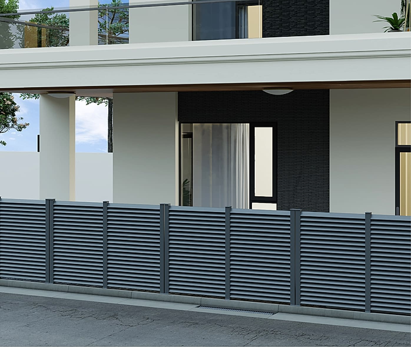 Система садового ограждения